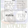 Фільтр масляний HIFLO HF205