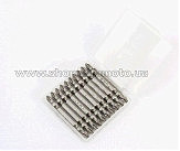 Бита двухсторонняя PH2/PH2 65мм 1/4 S2 10шт   OEM