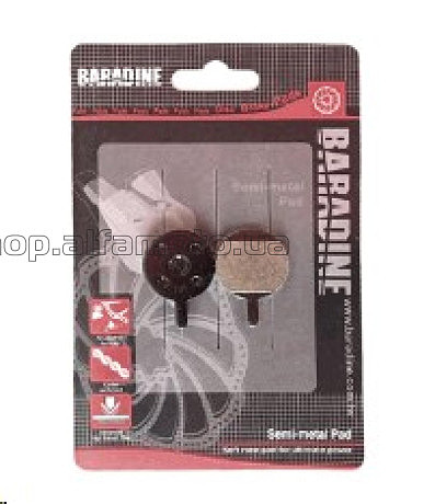 Колодки тормозные   велосипедные (дисковые)   DS 30   OEM