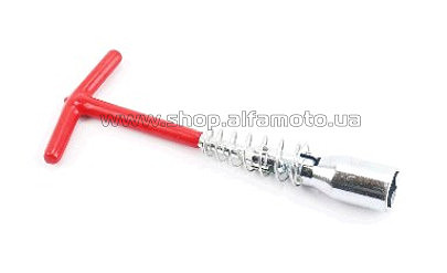 Ключ   свечной   2Т &mdash; 21mm (c длинной поворотной рукояткой)   KOV