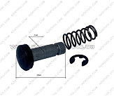 Кнопка фиксатора для ушм Stern 230B (карась) AZT