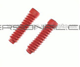 Гофры передней вилки (пара)   Zongshen, Lifan 125/150    (красные)   MIS