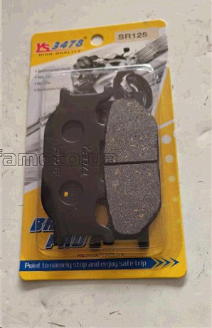 Колодки тормозные   (диск)  SR125/FZ6/YP 250/MAJESTY 250/XVS 1100/TZR 150 R/CP 250/XVS 1100/FZ6/TDR 125   MIS