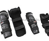 Щитки   (наколенники + налокотники, черные) S-109