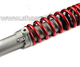 Амортизатор   GY6, DIO ZX, LEAD   310mm, регулируемый   (красный)   SUNY