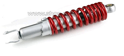 Амортизатор   GY6   340mm, регулируемый   (красный металлик)   SUNY