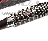 Амортизатор   GY6, DIO ZX, LEAD   310mm, регулируемый   (дымчатый)   KOMATCU
