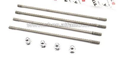 Шпильки цилиндра (4шт)   4T CB200/250   (+гайки)   MIS