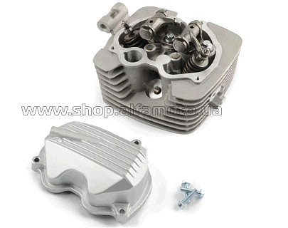 Головка цилиндра   4T CG250   (в сборе, + клапана, крышка)   (67mm) VV