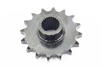 Звезда приводная задняя шлицевая 530-16T (втулка d=25mm, L=32mm)