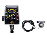 Спидометр   велосипедный (механический) (+привод спидометра, трос) BBC-3