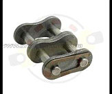 Замок цепи двухрядной м/б (P-12.55mm, между пластинами 22mm) TD