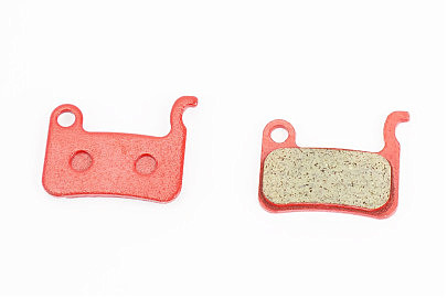 Тормозные колодки Disk-brake (Shimano LX BR-M655,765,775, XT BR-755,965,966,975, XTR M965/966, Saint M800), красные PAD-02