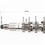 Loncin LX200GY-3 Коробка передач (два вала с шестернями)