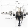 Коленвал в сборе CG-200cc