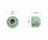 Сальник клапана 2шт CB/CG/171FMM/172FMM-5/172FMM-3A/175FMN, материал Viton