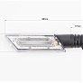 Поворот діодний LED ТОНКИЙ з отвором, 2шт