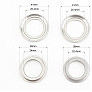 Подшипники руля к-кт (22,5х41x12/41x24x13)