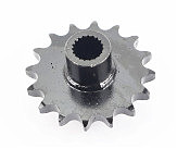Зірка приводна задня шліцьова 530-16T (втулка d=20mm, L=48mm)