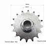 Звезда приводная задняя шлицевая 530-16T (втулка d=20mm, L=48mm)