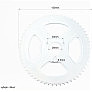ATV детский &mdash; Звезда задняя Т8F-64T-d=29; 3отв.*34mm