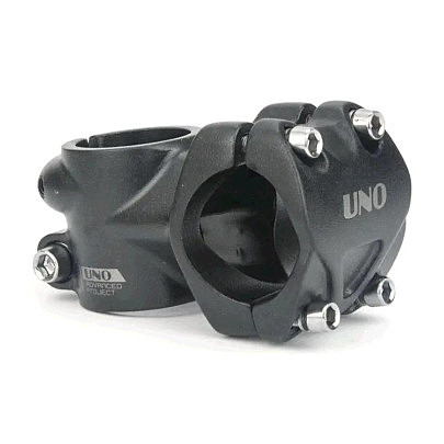 Вынос руля велосипеда   (горный, алюминий, 31,8х45мм)   (черный) a-head UNO AS-M05 BD
