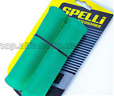 Грипсы (ручки руля)   SPELLI  SBG-6703 Зеленые, прямые, 2-х фактурные, резина-каучук, длина 125 мм BD