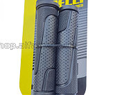 Грипсы (ручки руля)   SPELLI  SBG-6708L Черные, прямые, 2-х фактурные, резина-каучук, длина 127 мм BD