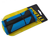 Грипсы (ручки руля)   SPELLI  SBG-692 черно/синие, прямые, 2-х фактурные, резина-каучук, длина 125 мм BD