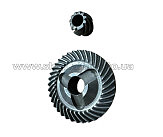 Шестерни   редуктора болгарки Bosch 125 (косая) (Dвн.-11,5*Dнар.-47*dвн.-8*hмал.-16)(пара) AZT
