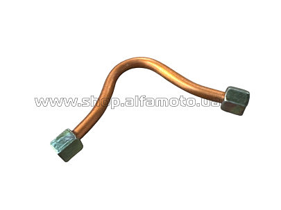 Трубка компрессора, гайки 10/10 L-130мм AZT