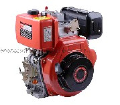 Двигатель м/б 186FE (9Hp) (дизель, шлицы под 25) с електростартером AMG