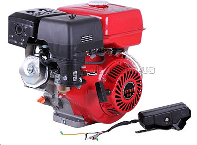 Двигатель м/б 177FE (9Hp) (полный комплект) (вал ? 25мм, под шлицы) с електростартером AMG