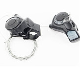 Переключатели (манетка) 3x7 скоростей, чёрные SL-TX30