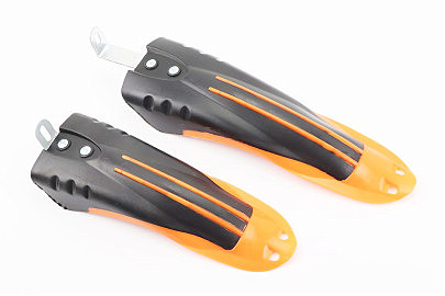 Крылья пластмассовые 16-20" CHILD, чёрно-оранжевые SL-400