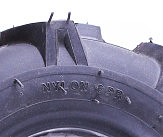 Шина 4,00 -7 TT елочка 2,8 кг (с камерой) AMG
