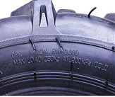 Шина 5,00 -12 TT елочка 8,32 (с камерой) AMG-2