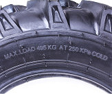 Шина 6,50 -16 TT елочка 15 кг (с камерой) AMG-2
