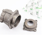 Корпус піввісі, h-106mm 101-2 + кришка к-кт