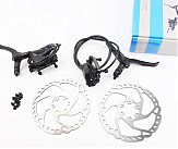 Гальмо Disk-brake гідравлічне переднє+заднє LOLA 312+RT525 F\R 160mm
