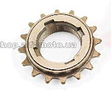 Звезда   велосипедная (задняя)   Вольнобег 1зв. 1/2х1/8x16Т, коричневый KDF-05A   DS