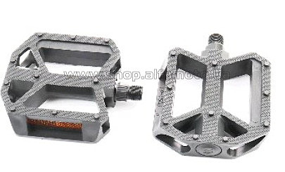 Педали велосипедные  BMX 9/16 (109x96x25mm) пластиковые, чёрные FP-850B