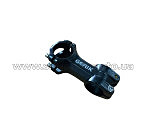 Вынос руля велосипеда   (горный, алюминий, 28,6x31,8х75мм)   (черный)   PIT