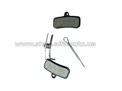Колодки тормозные   велосипедные (дисковые) (Shimano Saint 2009, zee), чёрные YL-1039