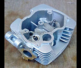 Головка цилиндра 4T CG150 (голоя, +клапаны) JING