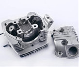 Головка цилиндра 4T CB150 (+ клапаны, крышка) JING