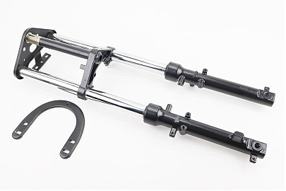 Вилка передняя в сборе + траверсы E-Delta