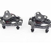 Тормоз Disk-brake передний (F160/R140мм)+задний (F180/R160мм), диски 160мм, крепл. 6 болтов, чёрный DSC-510