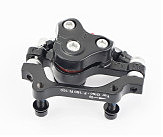 Тормоз Disk-brake задний (F180/R160мм)+диск 160мм, крепл. 6 болтов, чёрный DSC510