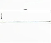 Винт крепления якоря М8x230mm 2-3,5кВт